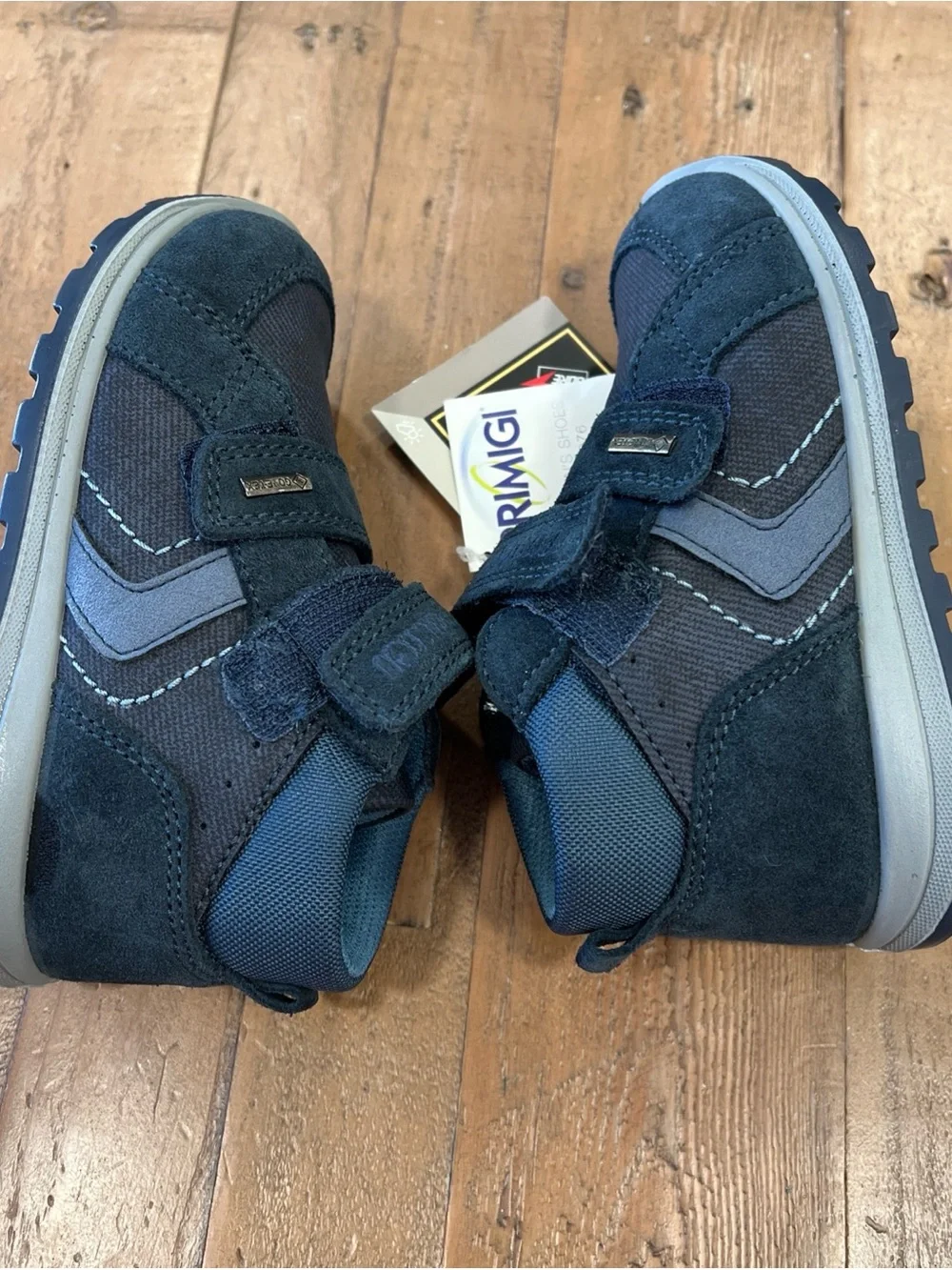 Primigi Tiguan Gore-Tex Waterpoof Snow Boots Kids EU 26 US 9 Blue Suede Unisex